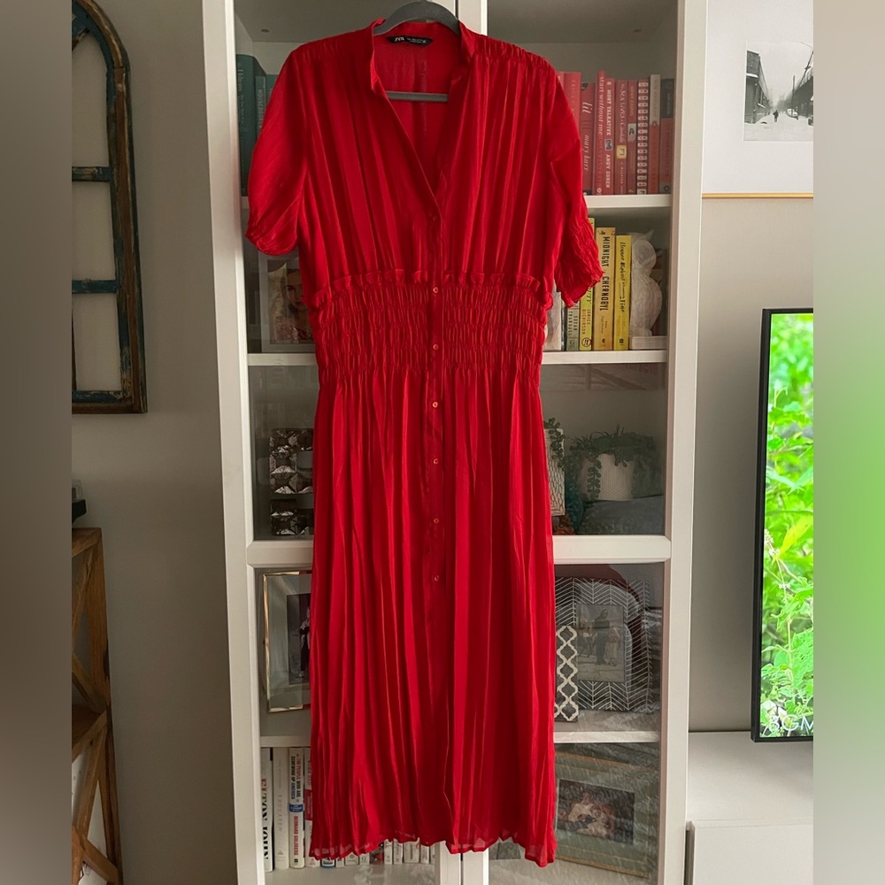 Zara Red Dress